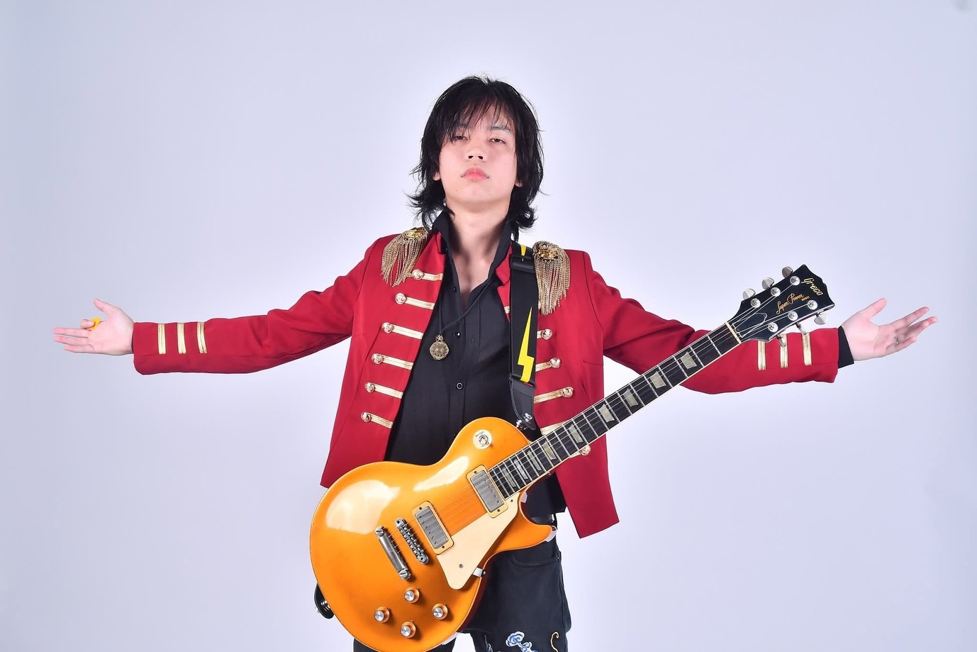 Andoy with a guitar